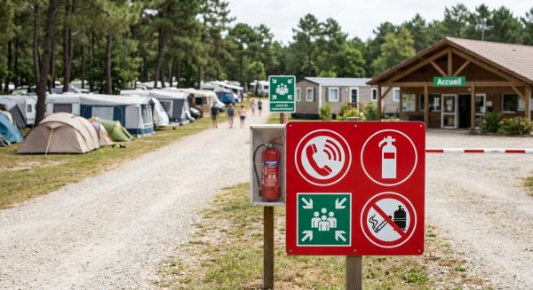 Les meilleures pratiques de sécurité incendie pour les campings ERP