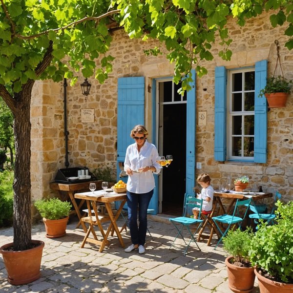 Quels sont les avantages de louer une maison de vacances en Provence avec des cours de cuisine et des ateliers de dégustation de vin?