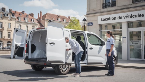 Location d'utilitaire à Besançon : comment choisir la meilleure offre en 2026 ?